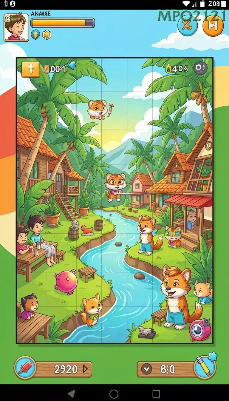 Cuplikan layar MPO08 — halaman utama