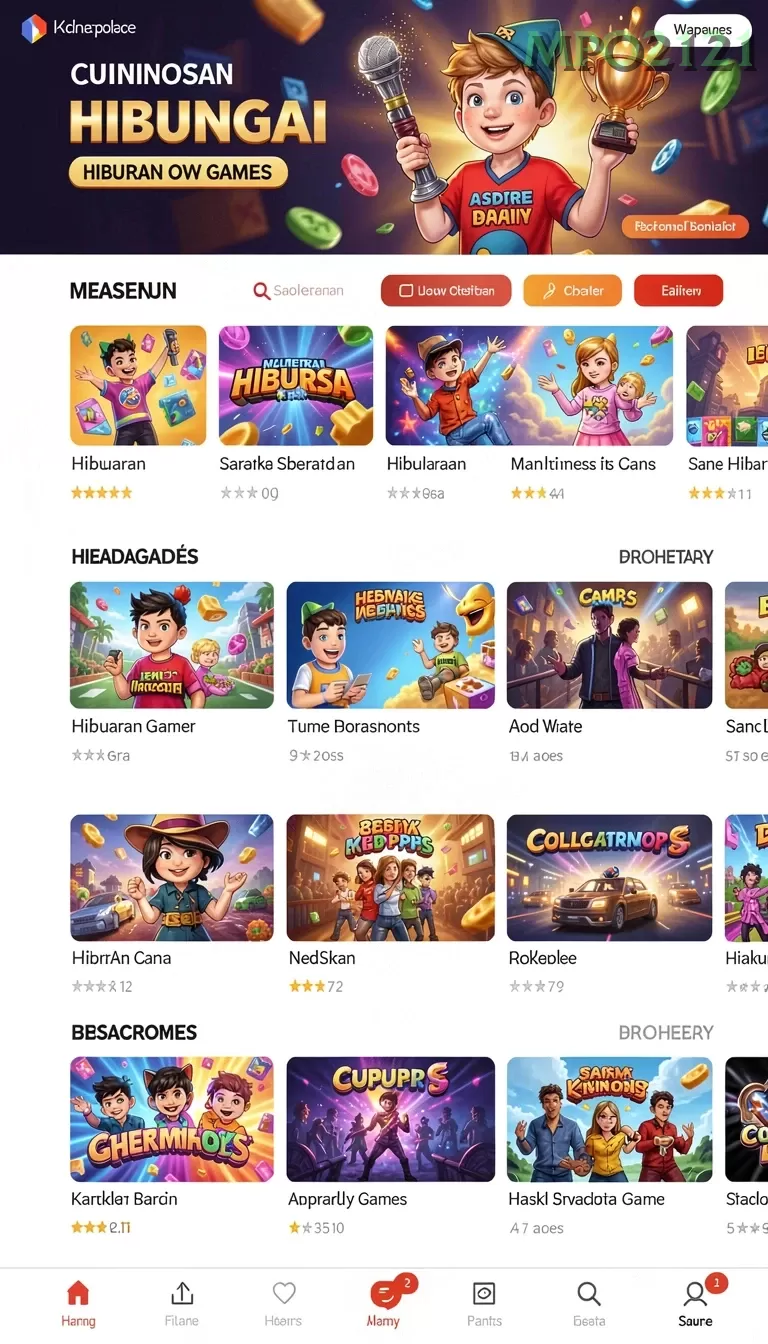 Cuplikan layar HIATOTO — menu navigasi